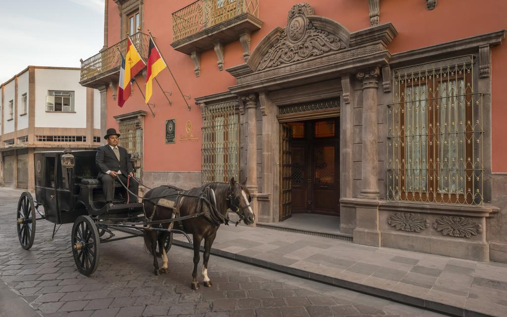 Hotel Museo Palacio De San Agustin 圣路易斯波托西 外观 照片